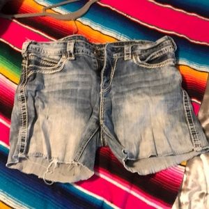 Cowgirl Tuff Co denim shorts